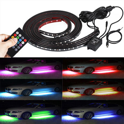 4 قطعة أضواء LED Underbody للسيارات