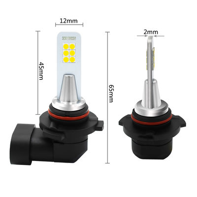 12 قطعة H11 P13W 9006700lm H16 مصابيح الضباب LED