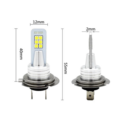 12 قطعة H11 P13W 9006700lm H16 مصابيح الضباب LED