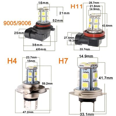 مصابيح الضباب LED للسيارة 700lm