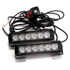 الشرطة DRL 24V 960lm LED أضواء تحذير ستروب خطر وامض