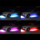 90 سم أنبوب موسيقى 8 ألوان LED أضواء النيون للسيارات