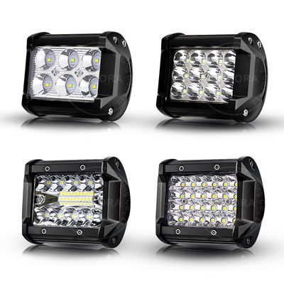 قضبان إضاءة LED للطرق الوعرة رباعية الصفوف 4 × 4 24000 لومن