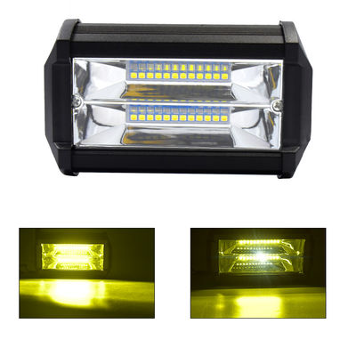 72W 24V الفيضانات 5 بوصات للماء أضواء العمل LED