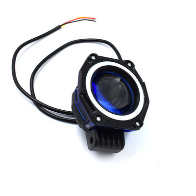 خارجي أحمر 6000lm U11 15W دراجة نارية LED أضواء الضباب