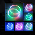 RGB السيارات الملونة LED هالو خواتم للمصابيح الأمامية ، 95mm عيون الملاك أضواء LED