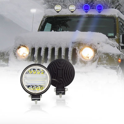 72W Offroad Halo Fog Lights ، 4x4 Jeep Wrangler Jk Halo Headlights