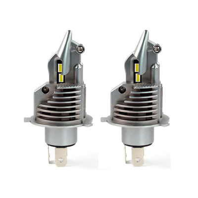 70W Fighter LED المصباح ، 3900lm H4 بقيادة ضوء لمبة للدراجات النارية