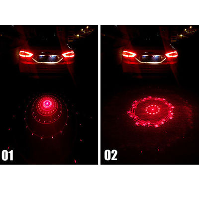 12 فولت 24 فولت الذيل الخلفي مسافة السيارة الليزر الضباب الباب الليزر Proyector Anticolision الفقرة Coches Led شعار أضواء الإسقاط