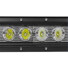 120W 10200 LM قضبان إضاءة LED للسيارات صف واحد للسيارة على الطرق الوعرة